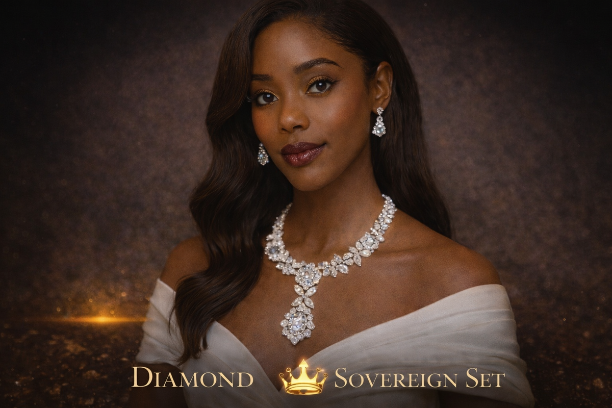 Emerald Sovereign 4-Piece Jewelry Set