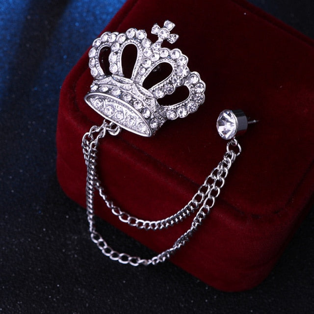The Sovereign Crown Chain & Lapel Pin