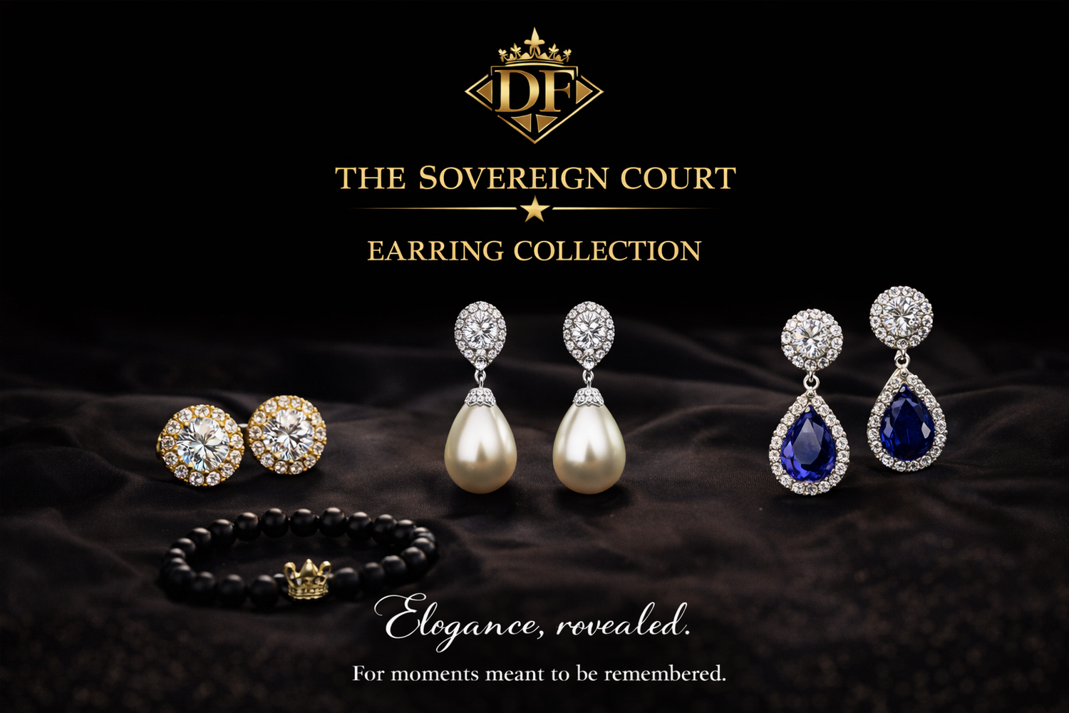 Luxury Earrings Collection | Davis Formal