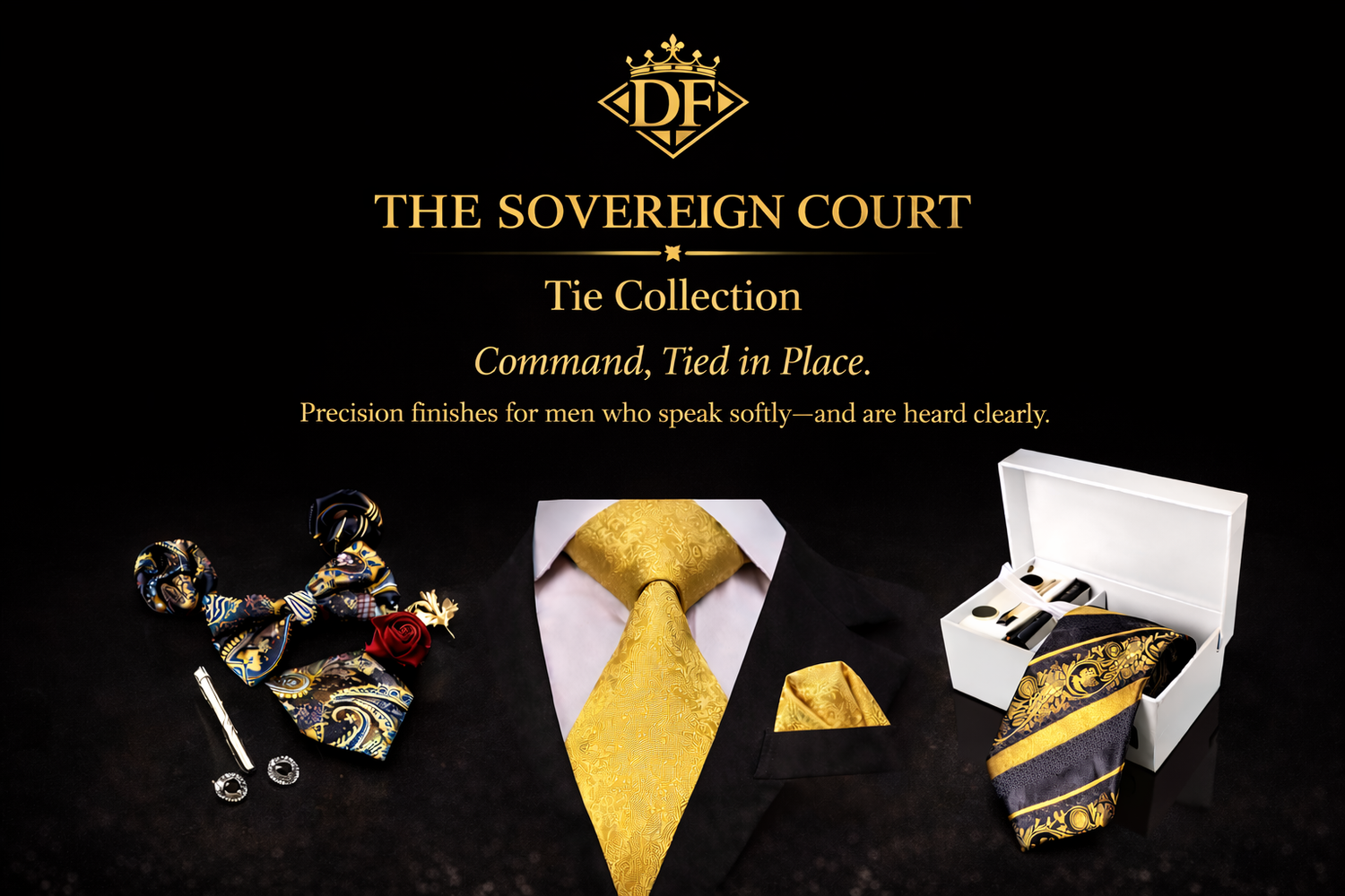 Luxury Ties & Bow Ties | Davis Formal