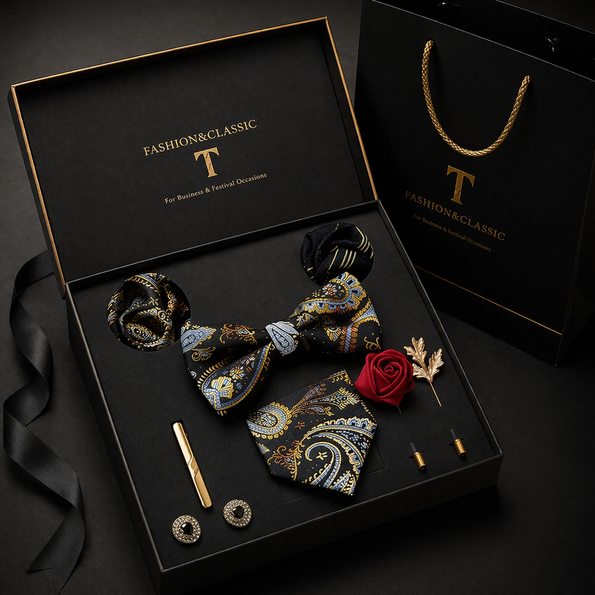 Sovereign Gentleman 9-Piece Tie Set – Executive Collection