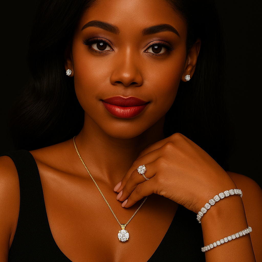 Moissanite Diamond 925 Sterling Silver Bracelet