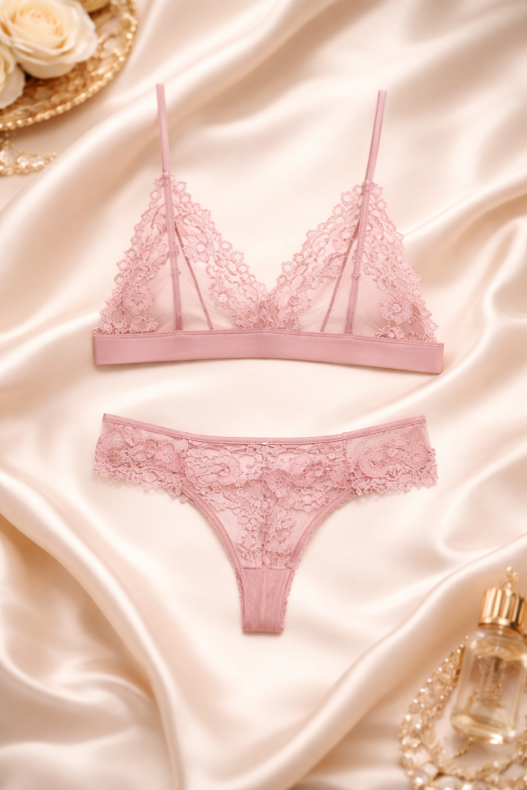 After Dark Lace Set - The Frivolous Edit - Sexy Lace Bra and Panty Sets