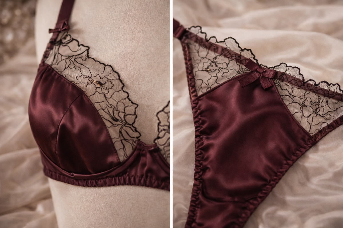 After Dark Sexy Lingerie Lace Bras & Thong Sets