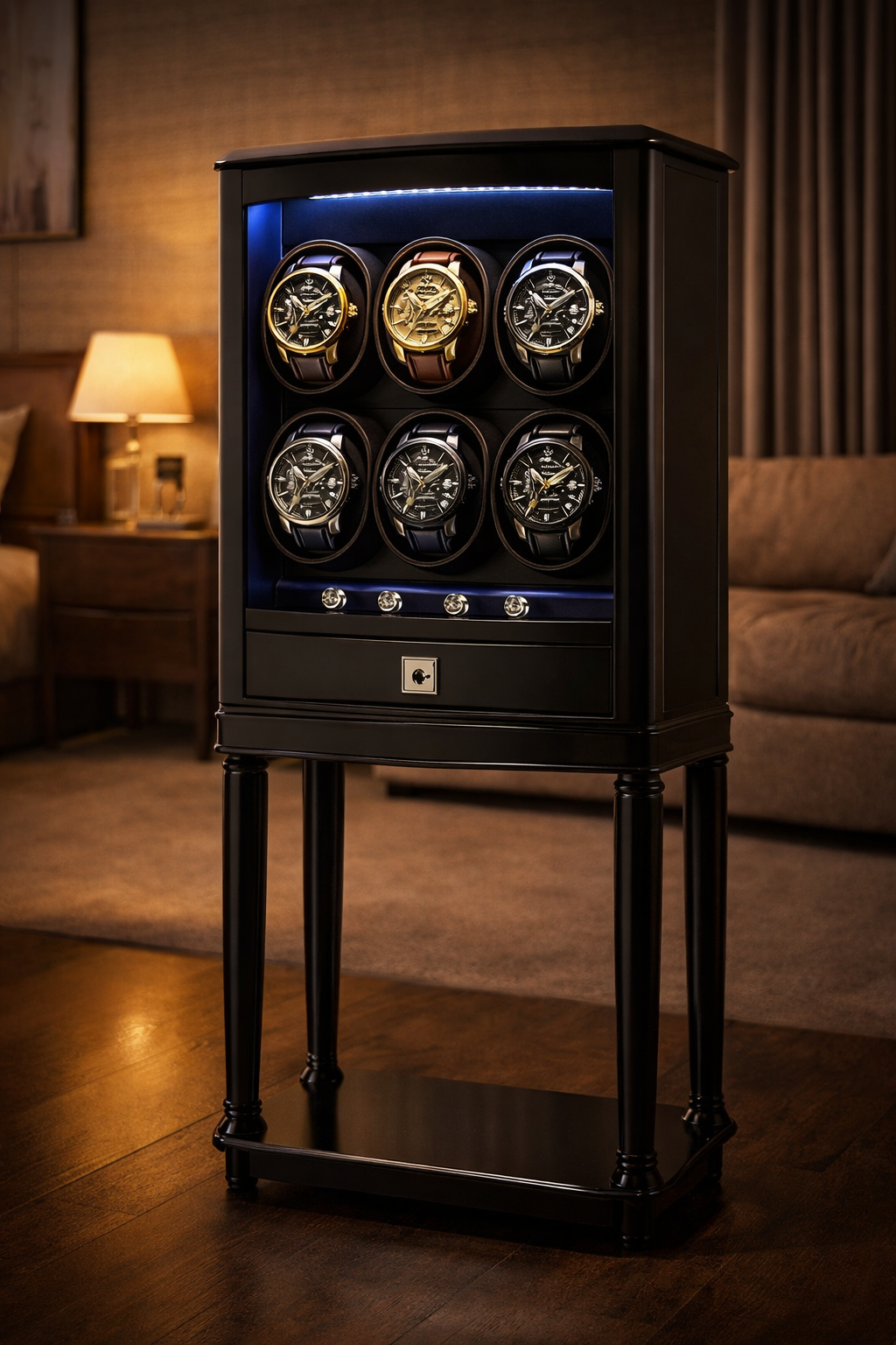 Luxury Skeleton Automatic Watch – Tourbillon,