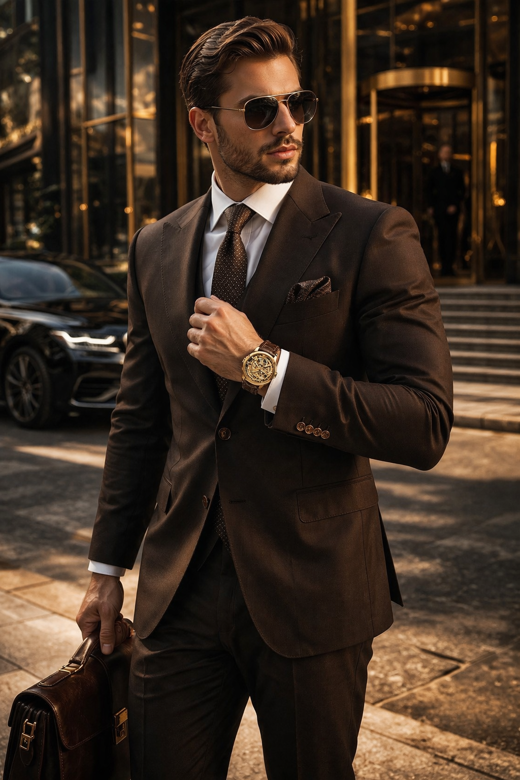 Luxury Skeleton Automatic Watch – Tourbillon,
