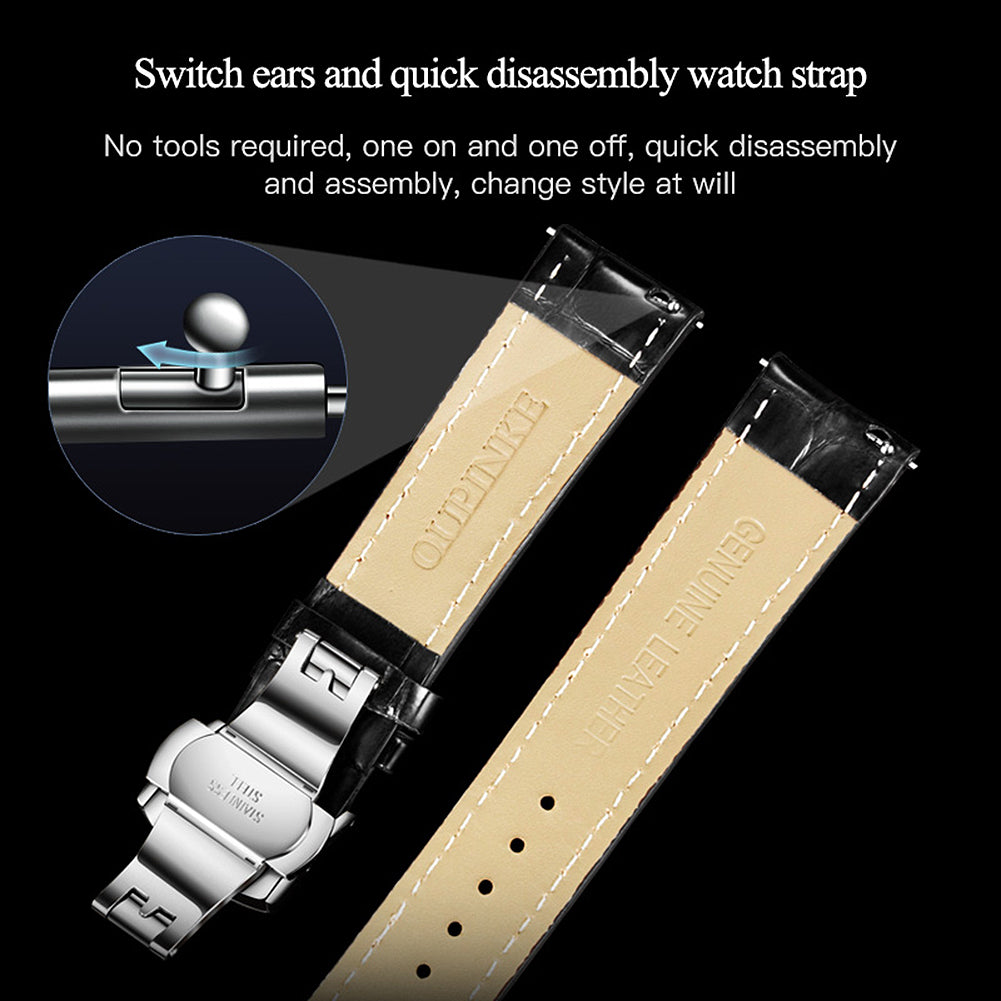 Luxury Skeleton Automatic Watch – Tourbillon,