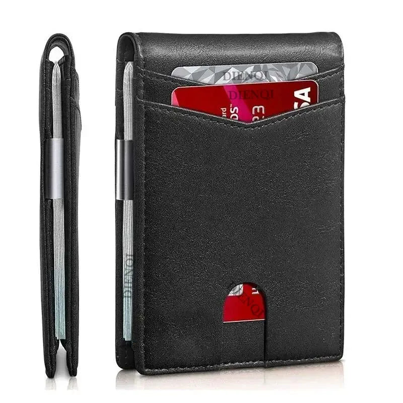 Smart Wallet. Billfold with RFID Credit Card Protection
