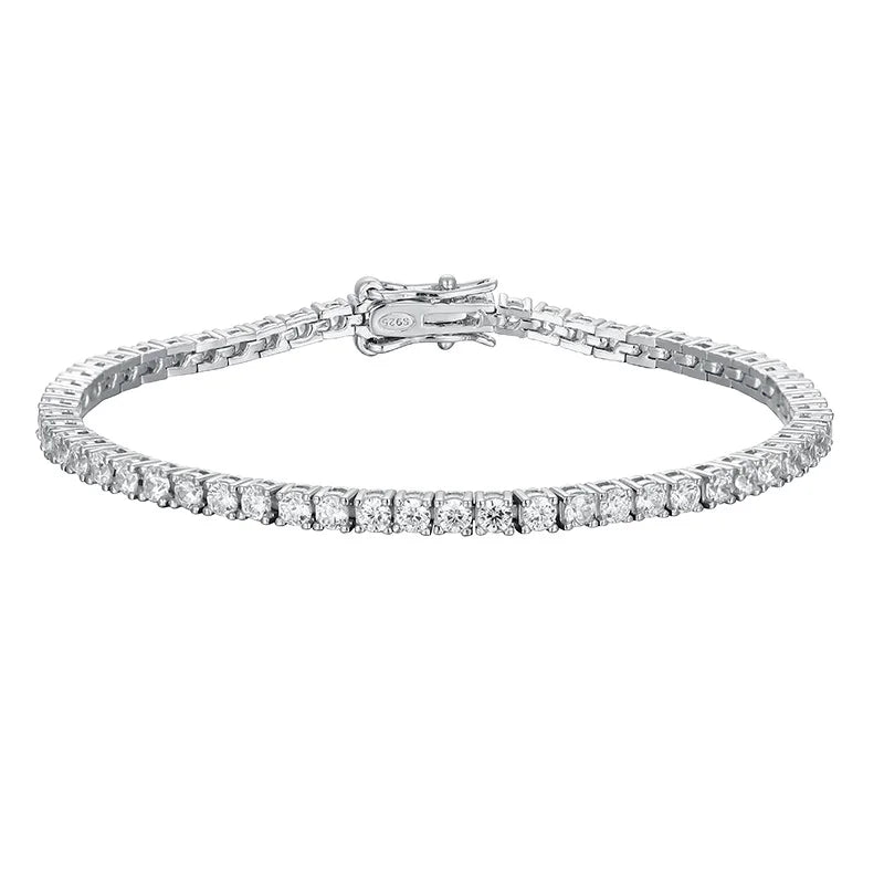Diamond Tennis
Bracelet 925 Sterling Silver