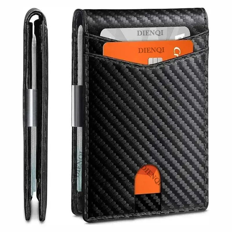 Smart Wallet. Billfold with RFID Credit Card Protection
