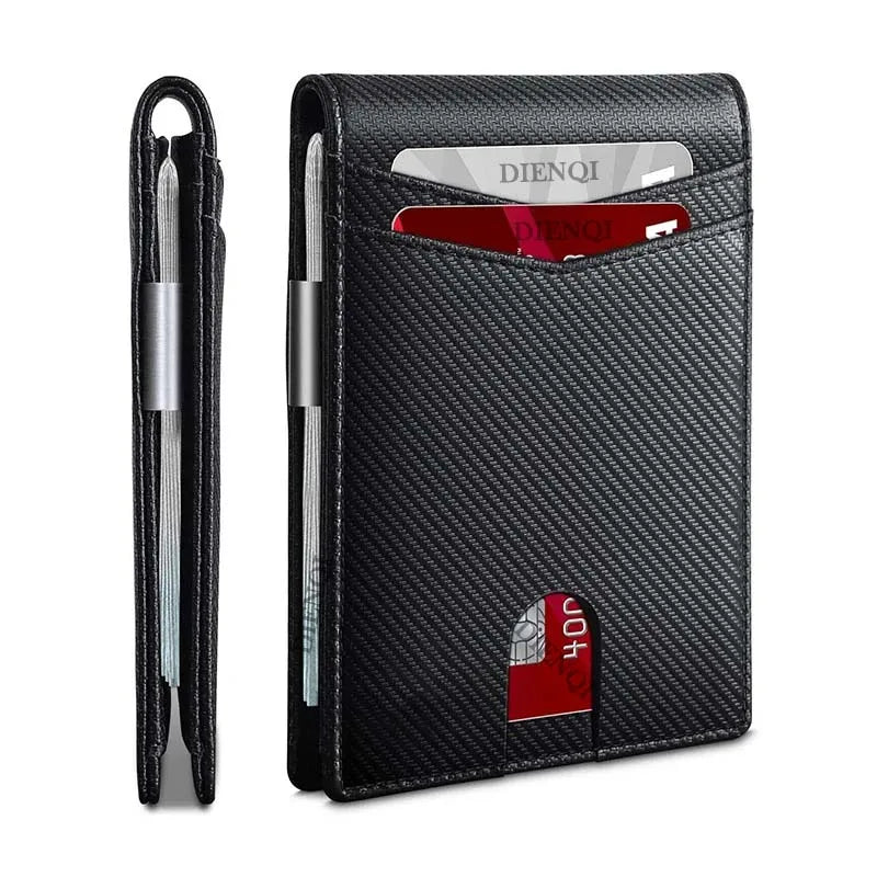 Smart Wallet. Billfold with RFID Credit Card Protection