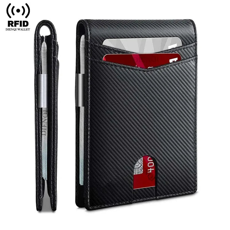 Smart Wallet. Billfold with RFID Credit Card Protection