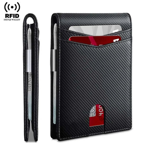 Smart Wallet. Billfold with RFID Credit Card Protection
