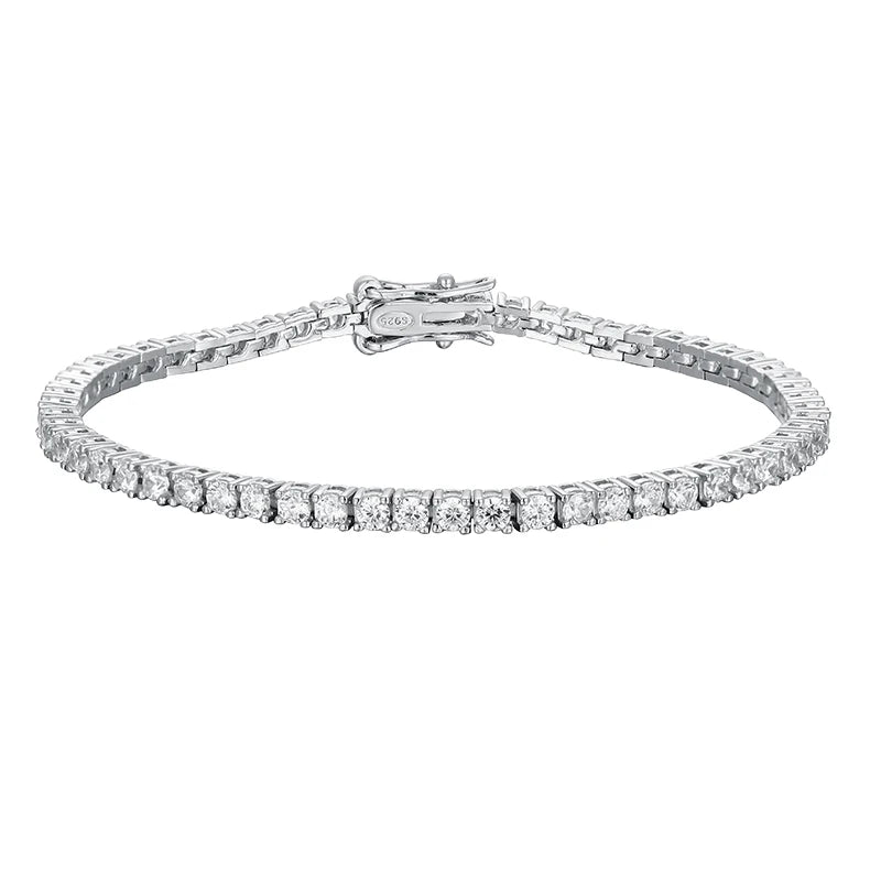 Diamond Tennis
Bracelet 925 Sterling Silver