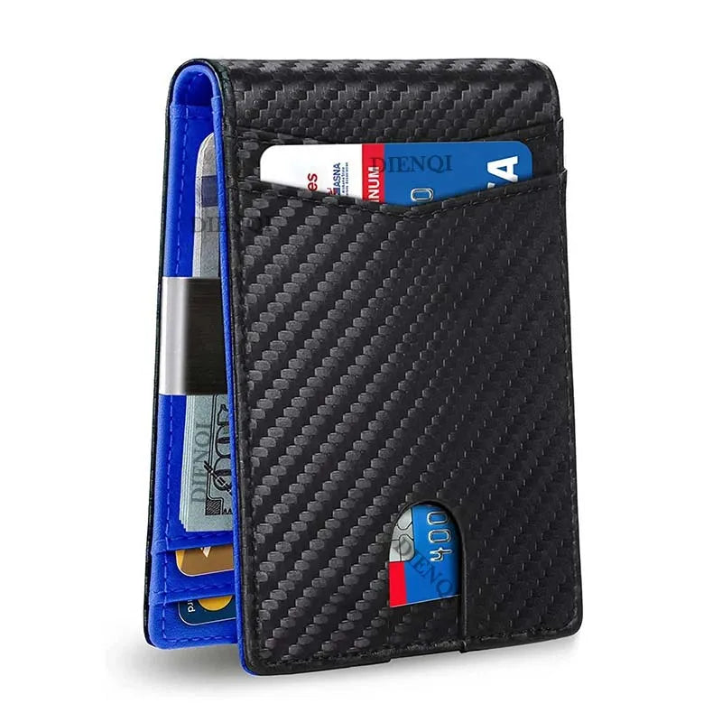 Smart Wallet. Billfold with RFID Credit Card Protection