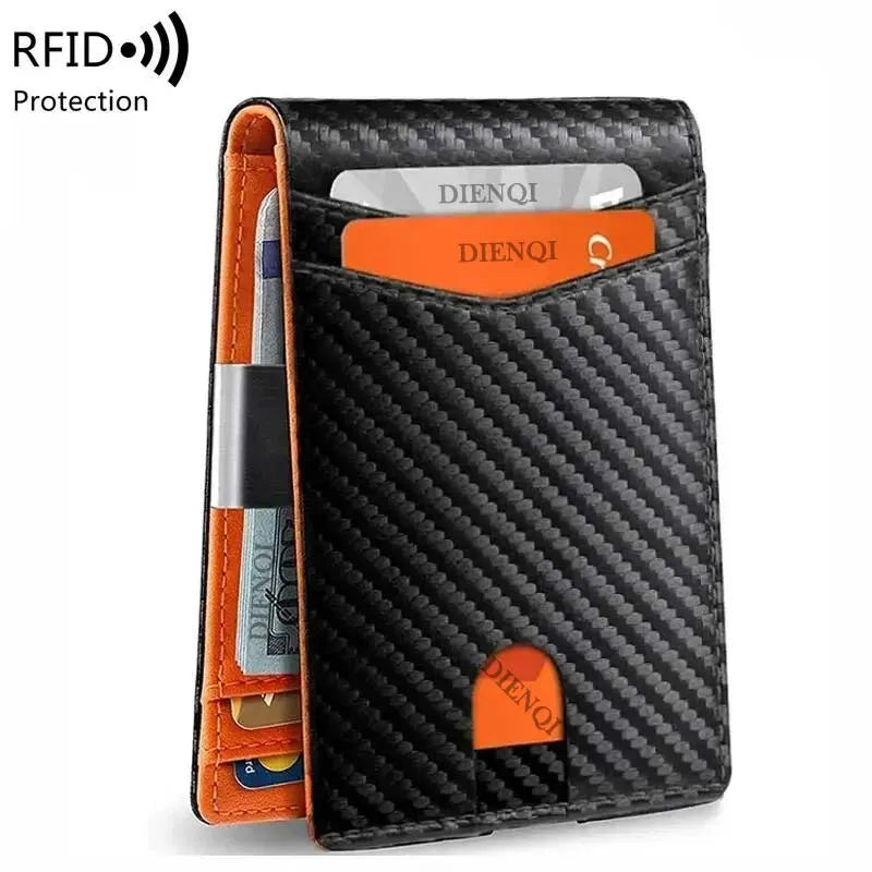 Smart Wallet. Billfold with RFID Credit Card Protection