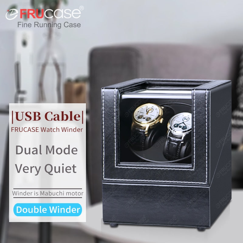 FRUCASE Watch Winder & storage for Automatic Watches