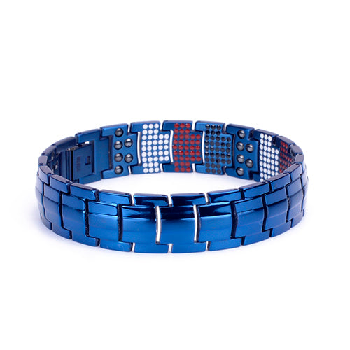 Energizing 100% Pure Titanium  Hematite Magnetic Bracelet with Therapeutic Energy Healing Benefits for Men & Women